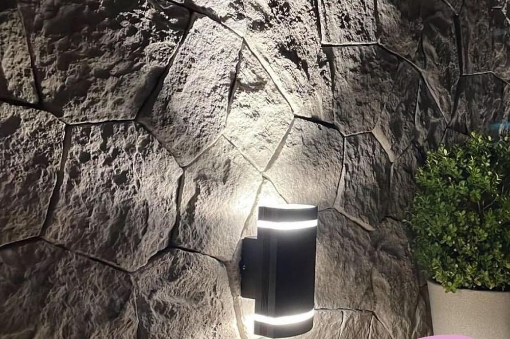 Muro con Piedra Ecológica Decorativa