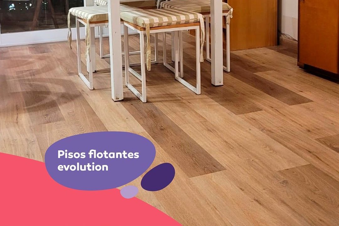 Piso Flotante SPC instalado en interior